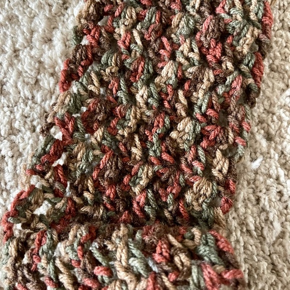 Wanderlust Handmade Crocheted Scarf - Picture 3 of 3